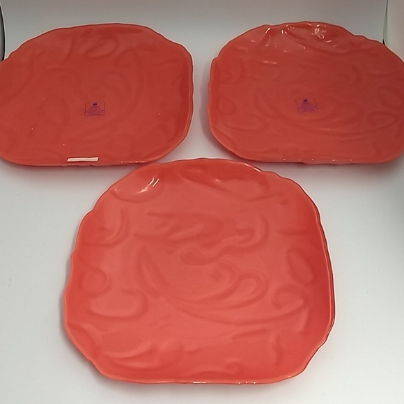 Three Hands Decorative Painted Glass Platter 11.5" - Picture 11 of 15